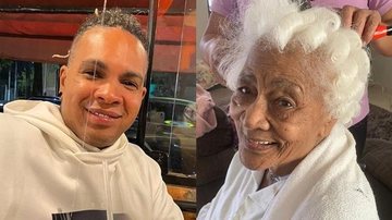 Rodriguinho celebra 100 anos da avó, Dona Olga - Reprodução/Instagram