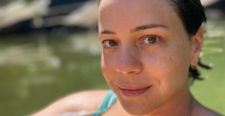Leandra Leal esbanja plenitude ao posar logo após um delicioso mergulho - Reprodução/Instagram
