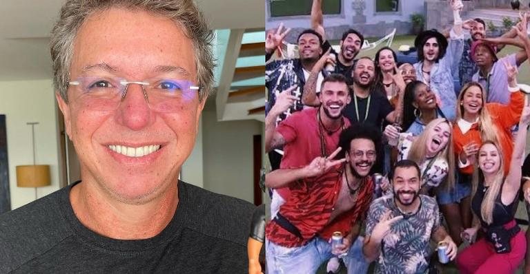 Grandioso! Boninho exibe números fenomenais do BBB21 - Reprodução/Instagram/Reprodução/TV Globo