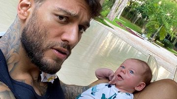 Lucas Lucco posta clique encantador com o filho e esposa - Reprodução/Instagram