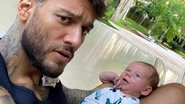 Lucas Lucco posta clique encantador com o filho e esposa - Reprodução/Instagram