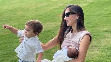Com Raika e Ravi, Romana Novais fala sobre maternidade - Reprodução/Instagram
