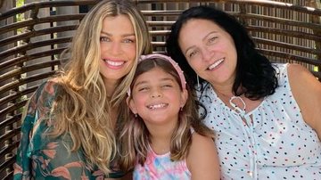 Mãe de Grazi Massafera é vacinada contra a Covid-19 - Reprodução/Instagram