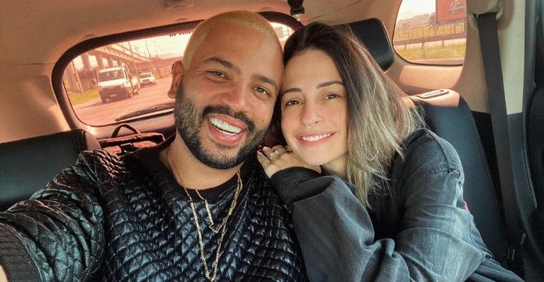 Projota e Tammy Contro surgem em clima romântico em suas Bodas de Algodão - Reprodução/Instagram
