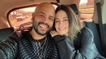 Projota e Tammy Contro surgem em clima romântico em suas Bodas de Algodão - Reprodução/Instagram