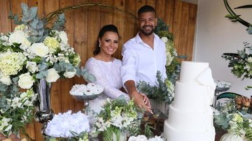 Viviane Araújo e Guilherme Militão celebram casamento em festa íntima - Agnews/ANnderson Borde