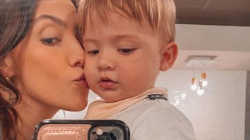 Gabi Brandt não resiste a fofura do filho mais velho - Reprodução/Instagram