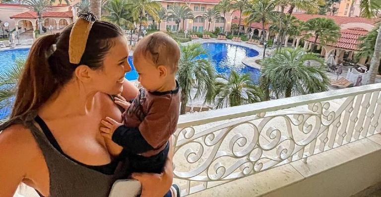 Kamilla Salgado fala sobre viajar com seu filho, Bento - Reprodução/Instagram