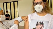 Marcus Majella é vacinado e homenageia Paulo Gustavo - Reprodução/Instagram