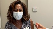 Gloria Maria recebe as duas doses da vacina contra Covid-19 - Reprodução/Instagram
