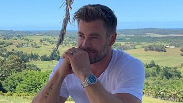 Chris Hemsworth, o Thor, diverte a web ao expor conversa com o filho - Reprodução/Instagram