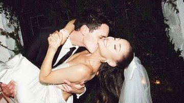 Ariana Grande divulga fotos do casamento com Dalton Gomez - Foto/Instagram