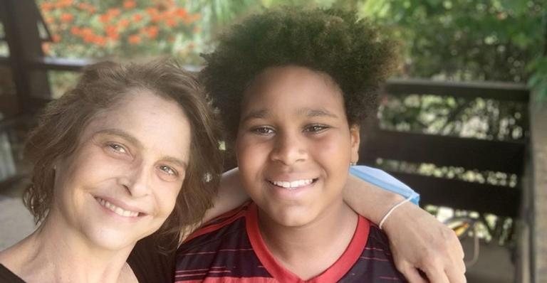Drica Moraes se diverte ao lado do filho, Mateus - Reprodução/Instagram