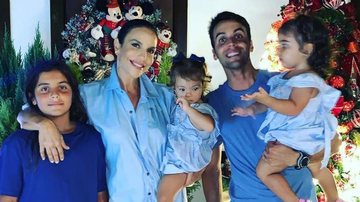 Ivete Sangalo recebe homenagem de aniversário da família - Reprodução/Instagram
