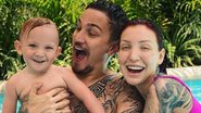 Christian Figueiredo se declara para a esposa, Zoo, e filho, Gael, na web - Reprodução/Instagram