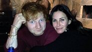 Ed Sheeran e Courtney Cox recriam a dança de Ross e Monica - Foto/Instagram