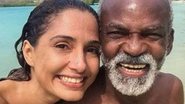 Camila Pitanga comemora aniversário do pai, Antônio Pitanga - Reprodução/Instagram