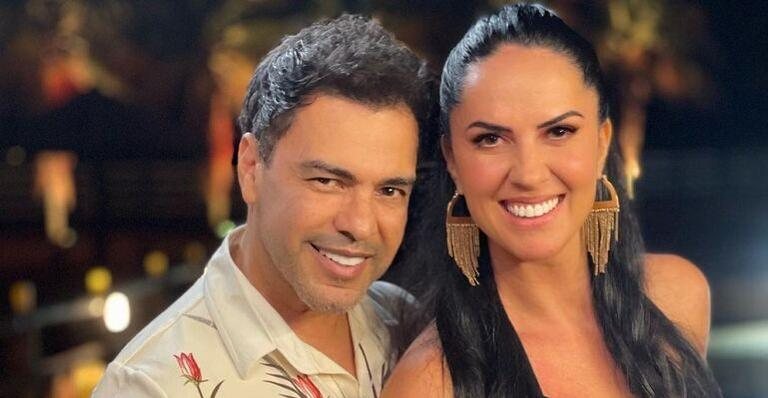 Zezé Di Camargo e Graciele Lacerda ficam noivos - Reprodução/Instagram