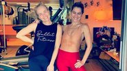 Angélica e Ingrid Guimarães treinam juntas na casa da apresentadora - Reprodução/Instagram