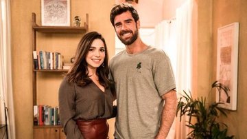 Sabrina Petraglia e Marcos Pitombo vivem casal na novela das sete - Divulgação/TV Globo