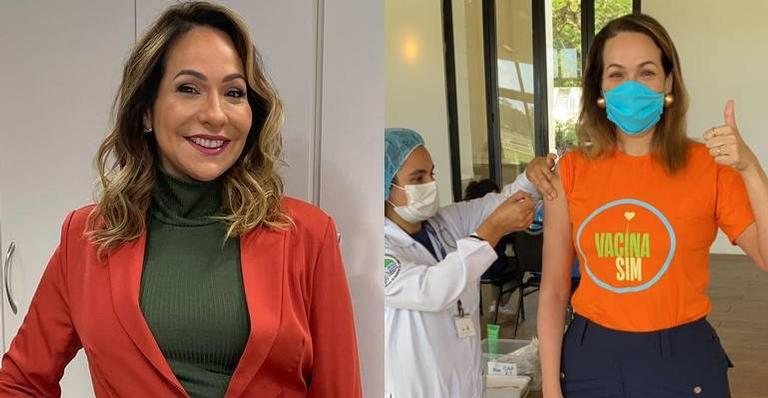Maria Beltrão é vacinada contra a Covid-19 - Reprodução/Instagram