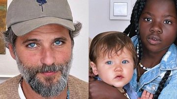 Bruno Gagliasso surge com Titi e Zyan e se compara com filho - Reprodução/Instagram