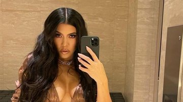 Kourtney Kardashian ousa na sensualidade em clique quente - Foto/Instagram