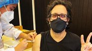 Lucio Mauro Filho é vacinado contra a Covid-19 - Reprodução/Instagram