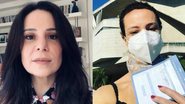 Vannessa Gerbelli toma vacina contra a Covid-19 - Reprodução/Instagram