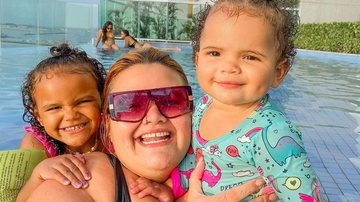 Thais Carla posta vídeo fofíssimo com as filhas e encanta - Reprodução/Instagram