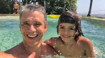 Marcio Garcia registra conversa com o filho caçula, João - Reprodução/Instagram