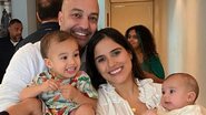 Camilla Camargo reúne parte da família no batizado da filha - Reprodução/Instagram