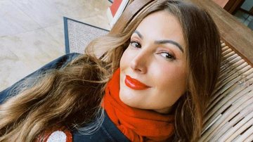 Patrícia Poeta aposta em tons terrosos ao exibir seu belíssimo look do dia - Reprodução/Instagram
