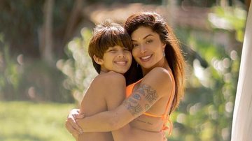 Aline Riscado se declara no aniversário do filho Nathan - Reprodução/Instagram