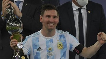 Lionel Messi é eleito o melhor jogador da Copa América - Divulgação/Conmebol