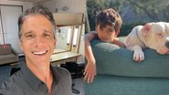 Marcio Garcia se derrete por momento do filho com cachorro - Reprodução/Instagram