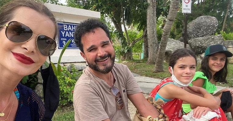 Flávia Camargo curte férias em família no Caribe - Reprodução/Instagram