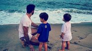 Thales Breta dedica final de semana aos filhos, Romeu e Gael - Reprodução/Instagram