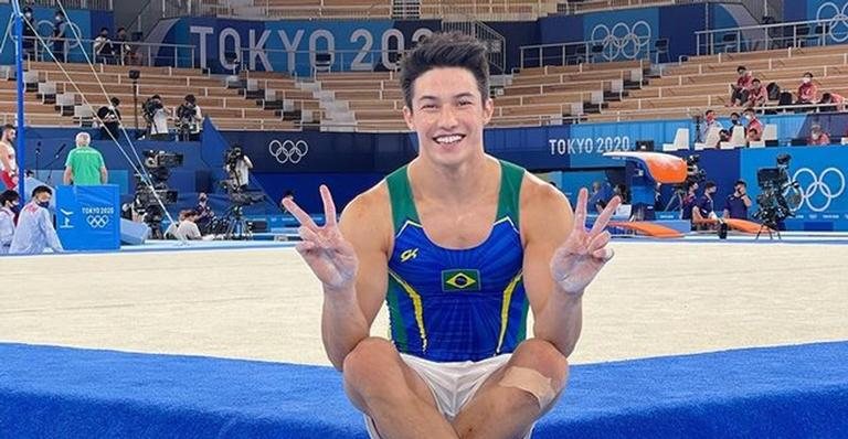 Arthur Nory conhece ginásio olímpico e recebe apoio na web - Reprodução/Instagram