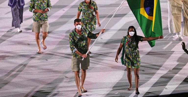 Representou! Brasil brilha na abertura dos Jogos Olímpicos - Crédito: Patrick Smith/Getty Images