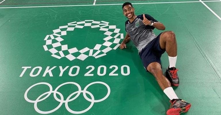 Ygor Coelho é o 1º brasileiro a vencer no badminton em Jogos - Reprodução/Instagram