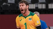 Bruninho lamenta primeira derrota do vôlei na Olimpíada - Reprodução/Instagram