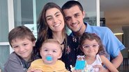 Felipe Simas posta vídeo do caçula feito pela filha do meio - Reprodução/Instagram