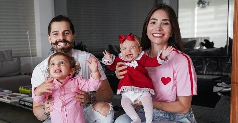 Romana Novais encanta a web ao registrar Alok com os filhos - Reprodução/Instagram