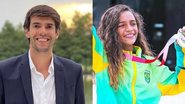 Kaká presta homenagem a Rayssa Leal após prata na Olimpíada - Reprodução/Instagram