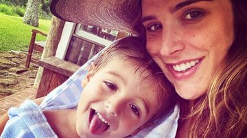 Rafa Brites curte a companhia do filho durante home office - Reprodução/Instagram