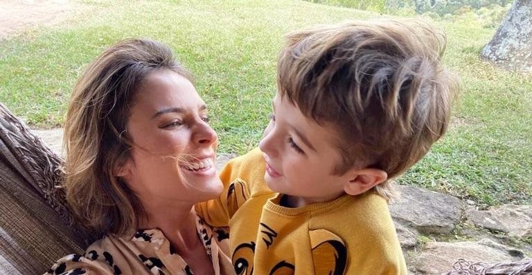 Rafa Brites assiste futebol feminino com o filho, Rocco - Reprodução/Instagram