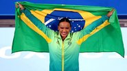 Famosos celebram a medalha de ouro de Rebeca Andrade - Getty Images