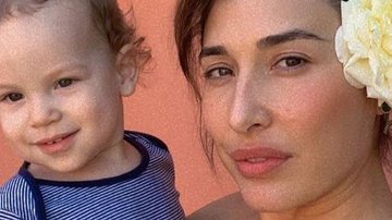 Giselle Itié escuta 'mamãe' do filho e se emociona: ''Amo'' - Reprodução/Instagram
