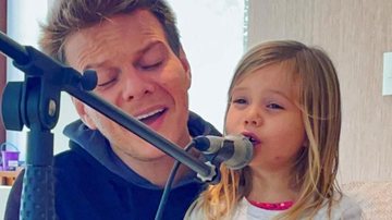 Michel Teló comemora o aniversário da filha, Melinda - Reprodução/Instagram